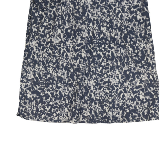 Pure Jill Blue Tie Dye T Shirt Dress Womens Small Blue Pockets New Without Tags - Picture 3 of 8